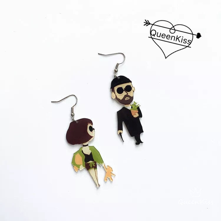 Cool Leon The Professional Leon and Mathilda Mini Light Earrings - I will always standby you!!